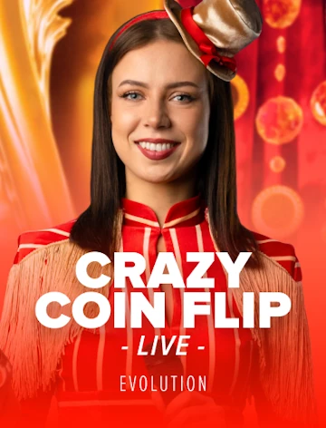 Crazy Coin Flip by Evolution for RichPrize Casino bonus play
